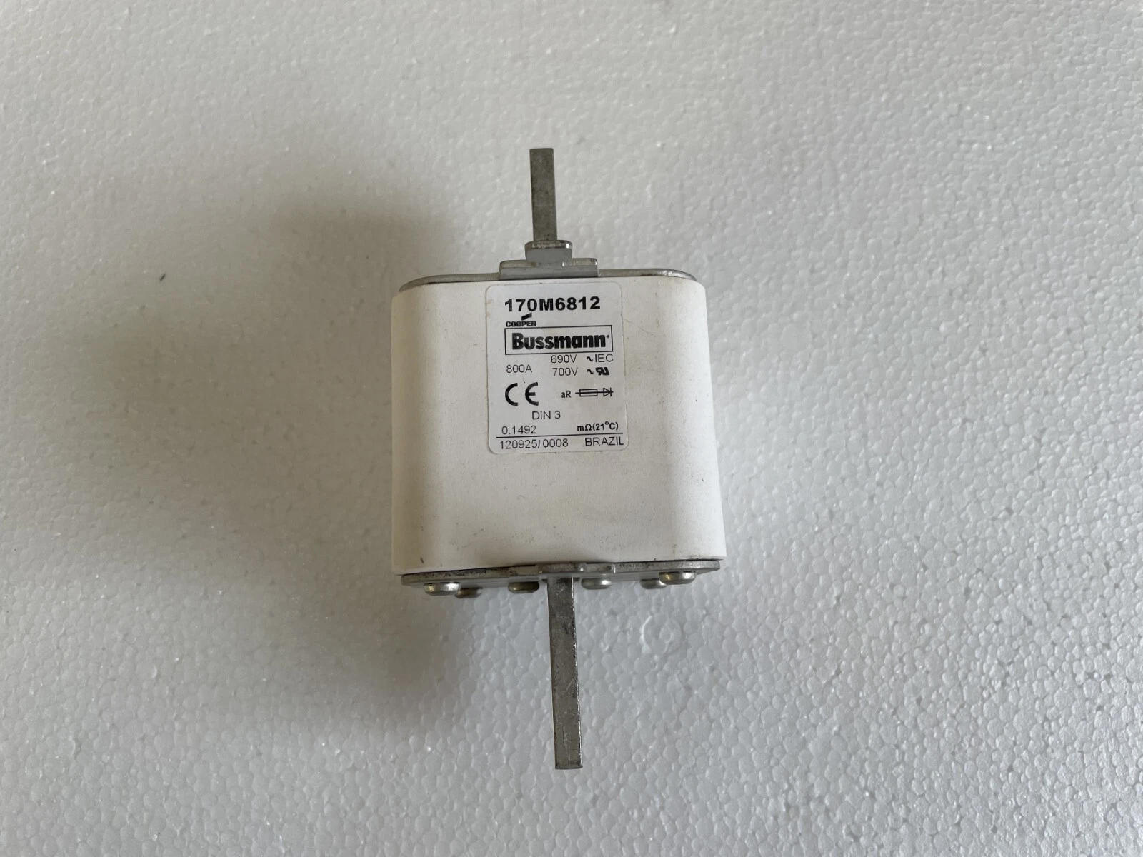 BussmannCopper FUSE 170M6812 New